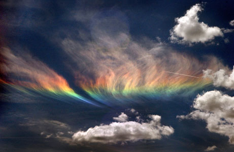 Rainbow over Idaho